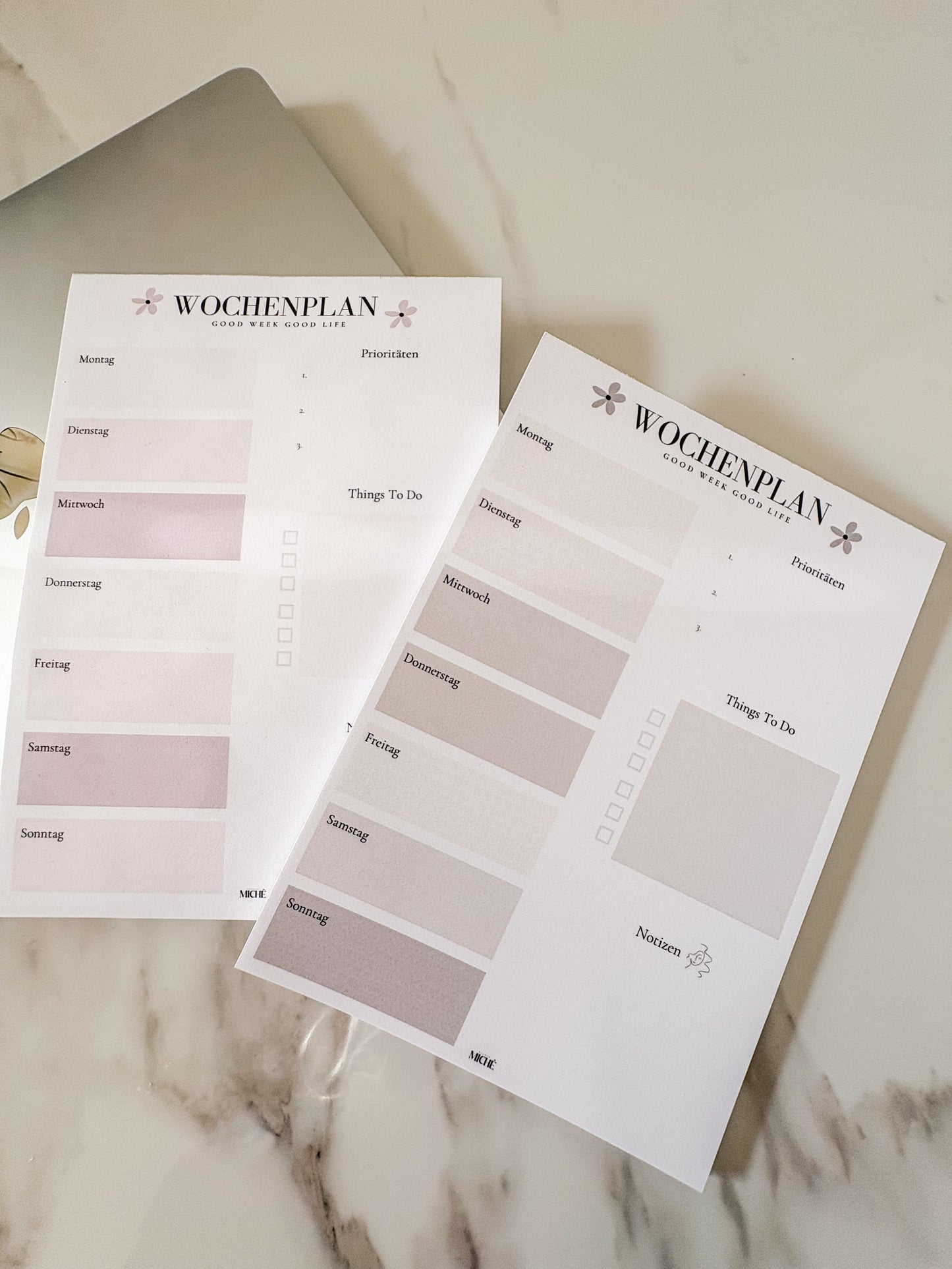 Wochenplaner / Rosa